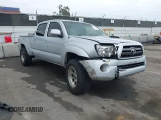 2010 Toyota Tacoma with VIN 3TMMU4FN1AM017971, listed as a IAAI auction lot 41894625 with 153,946 mi miles and . Bid and sale history available at carsss.com. Image 1.