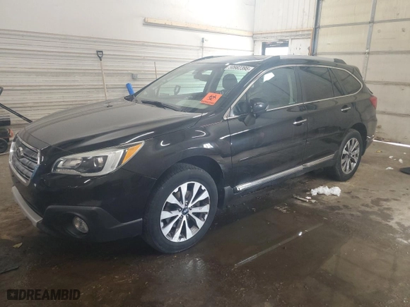 2017 Subaru Outback Touring with VIN 4S4BSATC4H3223176, listed as a Copart auction lot 50982395 with 127,032 mi miles and Salvage Title. Bid and sale history available at carsss.com. Image 1.