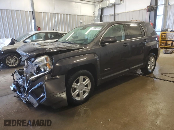 2016 GMC Terrain SLE with VIN 2GKFLSEK1G6177332, listed as a Copart auction lot 83106244 with 150,222 mi miles and Salvage Title. Bid and sale history available at DreamBid. Image 1.