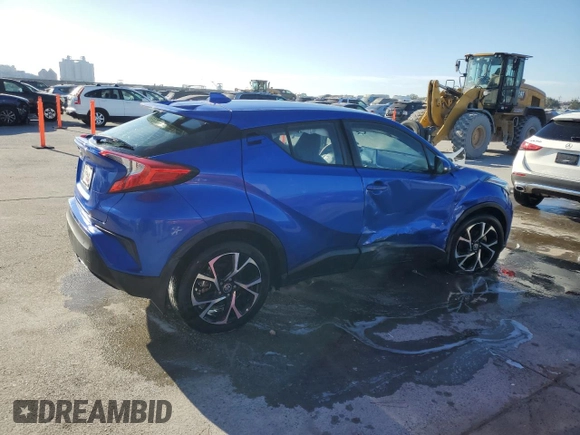 2021 Toyota C-HR LE with VIN NMTKHMBX7MR138137, listed as a Copart auction lot 76988354 with 44,574 mi miles and Salvage Title. Bid and sale history available at DreamBid. Image 3.