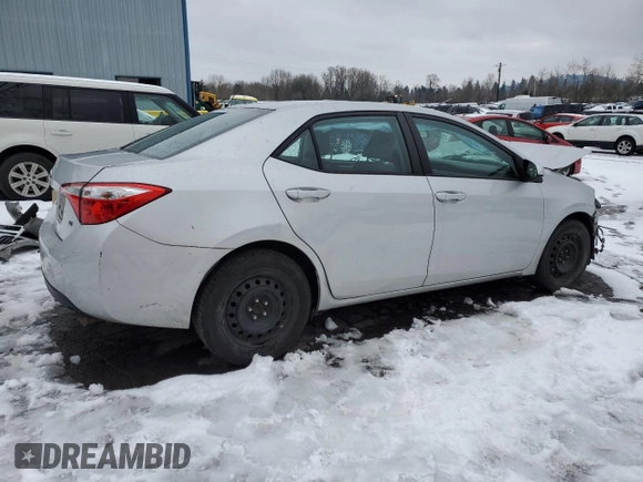 2016 Toyota Corolla L with VIN 2T1BURHE1GC652496, listed as a Copart auction lot 45152435 with Not Provided miles and Salvage Title. Bid and sale history available at DreamBid. Image 3.