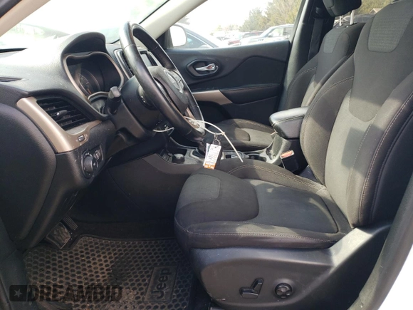 2017 Jeep Cherokee Latitude with VIN 1C4PJMCB9HW566344, listed as a Copart auction lot 50791825 with 148,875 mi miles and Salvage Title. Bid and sale history available at carsss.com. Image 7.