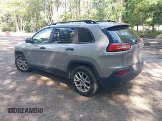 2017 Jeep Cherokee Sport with VIN 1C4PJLAB5HW596468, listed as a IAAI auction lot 42640784 with 115,553 mi miles and . Bid and sale history available at DreamBid. Image 3.