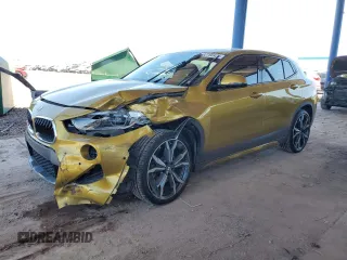 2018 BMW X2 sDrive28i with VIN WBXYJ3C39JEJ91397, listed as a Copart auction lot 62168425 with 72,594 mi miles and Salvage title. Bid and sale history available at DreamBid. Image 1.