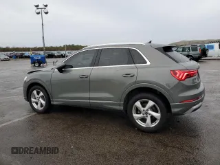 2021 Audi Q3 Premium with VIN WA1AUCF35M1117045, listed as a Copart auction lot 69658452 with 9,015 mi miles. Bid and sale history available at carsss.com. Image 2.