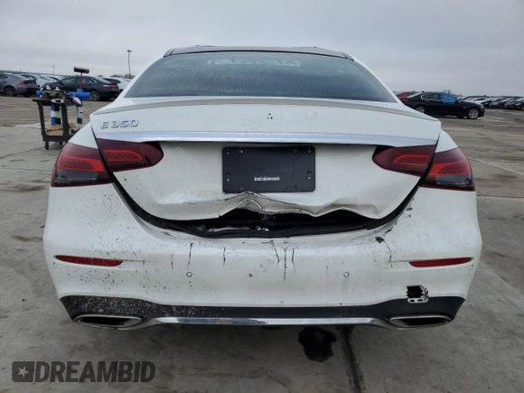 2022 Mercedes-Benz E-Class E 350 with VIN W1KZF8DB7NB065011, listed as a Copart auction lot 83671614 with 0 mi miles and Non Repairable. Bid and sale history available at carsss.com. Image 6.