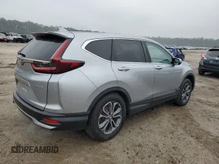 2020 Honda CR-V EX with VIN 5J6RW2H57LA001656, listed as a Copart auction lot 45319365 with 92,556 mi miles and Salvage Title. Bid and sale history available at DreamBid. Image 3.