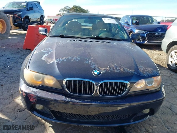 2004 BMW 3 Series 330Ci with VIN WBABW53474PL47998, listed as a IAAI auction lot 41289078 with 198,554 mi miles. Bid and sale history available at carsss.com. Image 12.