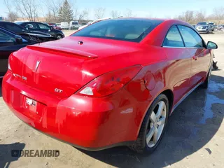 2007 Pontiac G6 GT with VIN 1G2ZH36N874105462, listed as a IAAI auction lot 41982223 with 140,921 mi miles. Bid and sale history available at carsss.com. Image 4.
