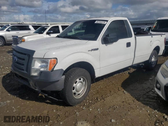 2011 Ford F-150 XL with VIN 1FTPF1CF0BKE10923, listed as a Copart auction lot 45753375 with 195,969 mi miles and Salvage title. Bid and sale history available at DreamBid. Image 1.