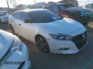 2018 Nissan Maxima SV with VIN 1N4AA6AP7JC372246, listed as a IAAI auction lot 41387139 with 104,686 mi miles and . Bid and sale history available at DreamBid. Image 1.