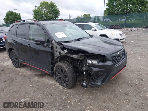 2019 Subaru Forester Special Sports with VIN JF2SKAKC8KH466295, listed as a IAAI auction lot 42321326 with 89,686 mi miles and . Bid and sale history available at DreamBid. Image 6.