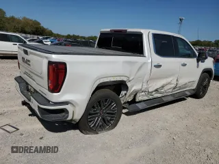 2022 GMC Sierra 1500 Limited Denali with VIN 3GTU9FEL2NG185135, listed as a Copart auction lot 73555034 with 57,186 mi miles and Salvage Title. Bid and sale history available at carsss.com. Image 3.