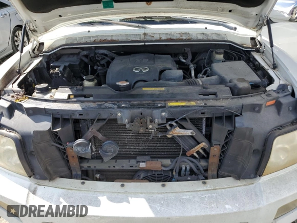 2007 Infiniti QX56 with VIN 5N3AA08C27N806244, listed as a Copart auction lot 68351094 with 143,854 mi miles and Salvage Title. Bid and sale history available at carsss.com. Image 12.