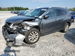 2020 Nissan Rogue SV with VIN JN8AT2MT6LW003020, listed as a Copart auction lot 62888785 with 84,691 mi miles and Salvage title. Bid and sale history available at DreamBid. Image 1.