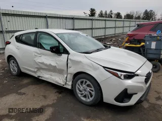 2024 Subaru Impreza with VIN JF1GUABC4R8288223, listed as a Copart auction lot 46392735 with 7,414 mi miles and Salvage Title. Bid and sale history available at carsss.com. Image 4.