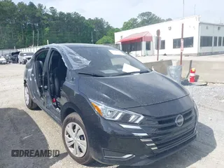 2024 Nissan Versa S with VIN 3N1CN8DV7RL906359, listed as a IAAI auction lot 42241328 with 7,867 mi miles and . Bid and sale history available at DreamBid. Image 1.