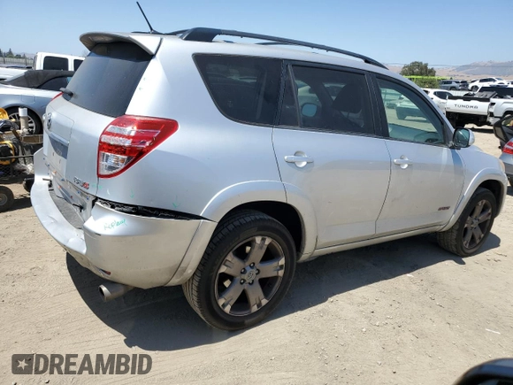 2010 Toyota RAV4 Sport with VIN JTMWF4DVXA5028981, listed as a Copart auction lot 60931165 with 214,075 mi miles and Salvage title. Bid and sale history available at DreamBid. Image 3.