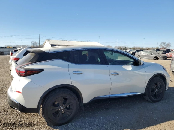 2022 Nissan Murano S with VIN 5N1AZ2AS7NC128873, listed as a Copart auction lot 42139725 with 32,255 mi miles and Salvage Title. Bid and sale history available at carsss.com. Image 3.