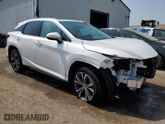 2022 Lexus RX 350 with VIN 2T2JZMDA3NC363826, listed as a Copart auction lot 56695255 with 12,916 mi miles and Salvage title. Bid and sale history available at DreamBid. Image 4.
