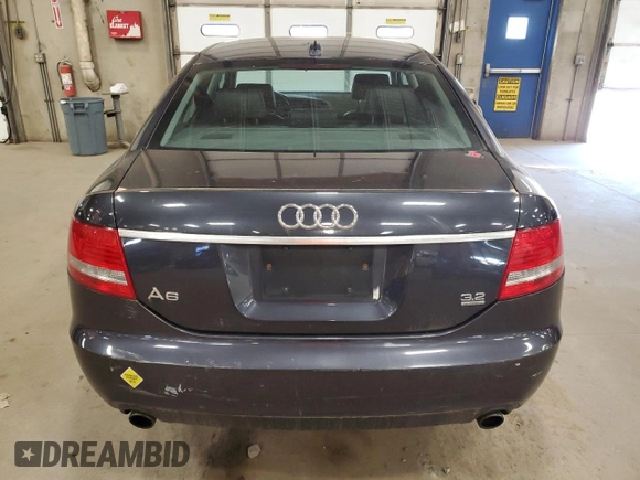 2006 Audi A6 3.2L z VIN WAUDH74F16N139502, wystawiony jako Copart lot #49515205 z przebiegiem 104 107 mil mil oraz Czysty tytuł • Clean title. Historia ofert i sprzedaży dostępna na DreamBid. Obrazek 6.