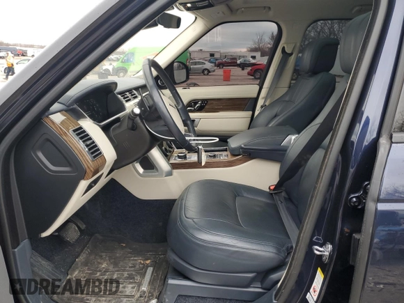 2019 Land Rover Range Rover HSE с VIN SALGS2SV2KA521580, выставлен на аукционе Copart как лот 44055845 с пробегом 51 534 миль миль и Списание • Salvage title. История ставок и продаж доступна на DreamBid. Изображение 7.