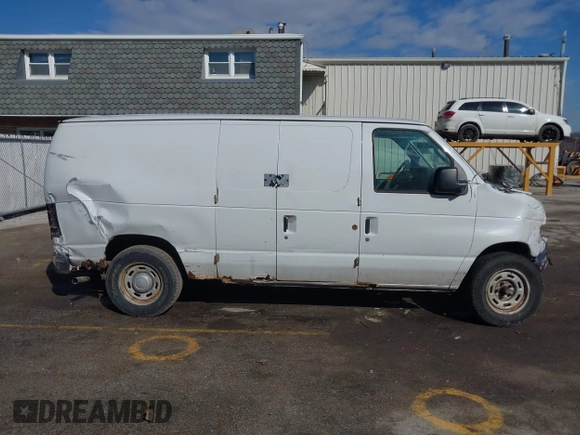 2006 Ford Econoline Cargo with VIN 1FTRE14W76HA23251, listed as a IAAI auction lot 41675487 with 98,597 mi miles. Bid and sale history available at carsss.com. Image 14.