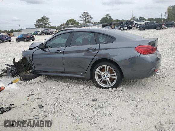 2018 BMW 4 Series 440i with VIN WBA4J5C51JBF07689, listed as a Copart auction lot 79044244 with 138,562 mi miles and Salvage Title. Bid and sale history available at DreamBid. Image 2.