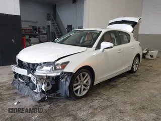 2014 Lexus CT 200h Hybrid with VIN JTHKD5BH4E2201634, listed as a IAAI auction lot 41068948 with 132,125 mi miles. Bid and sale history available at carsss.com. Image 18.