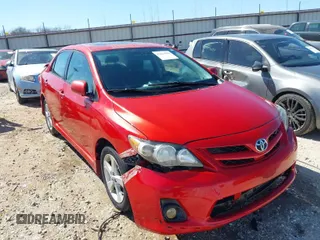 2012 Toyota Corolla L with VIN 2T1BU4EE7CC844300, listed as a IAAI auction lot 41823000 with 155,482 mi miles. Bid and sale history available at carsss.com. Image 1.