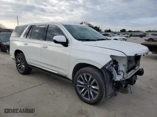 2021 Cadillac Escalade Premium Luxury Platinum with VIN 1GYS4DKL4MR314774, listed as a Copart auction lot 78953894 with 38,654 mi miles and Salvage Title. Bid and sale history available at carsss.com. Image 4.