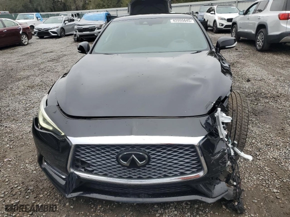2019 Infiniti Q60 3.0t LUXE with VIN JN1EV7EK6KM230036, listed as a Copart auction lot 42055645 with NaN miles and Non Repairable. Bid and sale history available at carsss.com. Image 5.