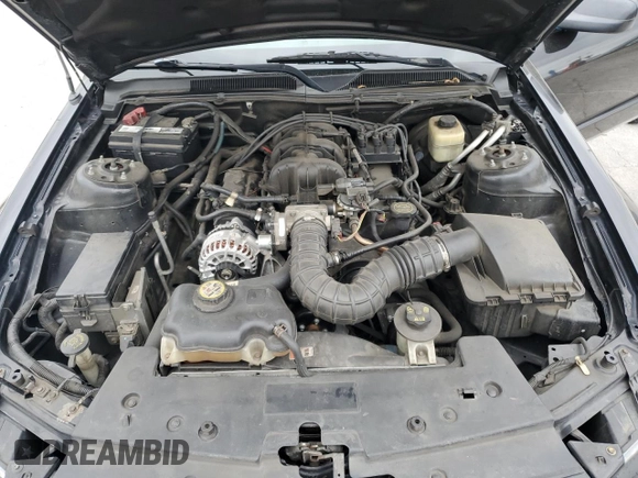 2008 Ford Mustang Deluxe with VIN 1ZVHT80N785162868, listed as a Copart auction lot 53402435 with 147,529 mi miles and Salvage Title. Bid and sale history available at carsss.com. Image 13.