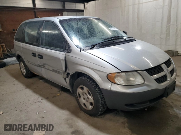 2001 Dodge Caravan SE with VIN 1B4GP25B91B189198, listed as a Copart auction lot 80727184 with 61,836 mi miles and Salvage Title. Bid and sale history available at DreamBid. Image 4.