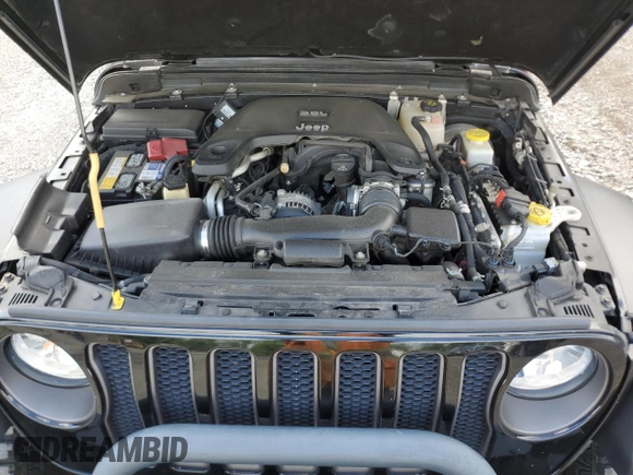 2018 Jeep Wrangler Unlimited Sport S z VIN 1C4HJXDG8JW166409, wystawiony jako Copart lot #59148795 z przebiegiem 41 222 mil mil oraz Czysty tytuł • Clean title. Historia ofert i sprzedaży dostępna na DreamBid. Obrazek 12.