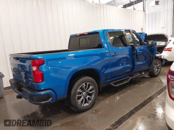 2024 Chevrolet Silverado 1500 RST with VIN 1GCUDEED5RZ130900, listed as a IAAI auction lot 41739322 with Not Provided miles. Bid and sale history available at carsss.com. Image 4.