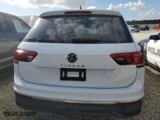 2022 Volkswagen Tiguan S with VIN 3VV1B7AX2NM040699, listed as a Copart auction lot 78104224 with 43,913 mi miles and Non Repairable. Bid and sale history available at carsss.com. Image 6.