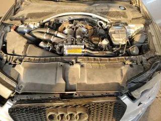 2013 Audi S6 Prestige with VIN WAUF2AFC7DN048497, listed as a Copart auction lot 86996654 with 197,408 mi miles and Salvage Title. Bid and sale history available at carsss.com. Image 13.