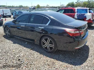 2017 Honda Accord Sedan Sport with VIN 1HGCR2F55HA278594, listed as a Copart auction lot 53031695 with 141,022 mi miles and Salvage Title. Bid and sale history available at carsss.com. Image 2.