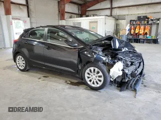 2013 Hyundai Elantra GT with VIN KMHD35LE3DU110905, listed as a Copart auction lot 71251794 with 61,615 mi miles and Salvage Title. Bid and sale history available at carsss.com. Image 4.