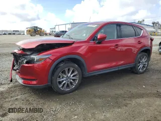 2021 Mazda CX-5 Grand Touring with VIN JM3KFADM1M1395789, listed as a Copart auction lot 45479385 with 38,179 mi miles and Salvage Title. Bid and sale history available at carsss.com. Image 1.