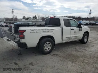 2022 Nissan Frontier S with VIN 1N6ED1CM5NN623040, listed as a Copart auction lot 49469315 with 57,510 mi miles and Salvage Title. Bid and sale history available at carsss.com. Image 3.