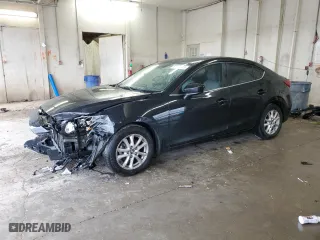 2016 Mazda Mazda3 i Sport with VIN 3MZBM1U71GM244674, listed as a Copart auction lot 51139115 with 97,623 mi miles and Salvage Title. Bid and sale history available at carsss.com. Image 1.