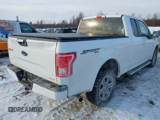2016 Ford F-150 XLT with VIN 1FTFX1EF4GFC28082, listed as a IAAI auction lot 41394732 with 122,680 mi miles. Bid and sale history available at carsss.com. Image 4.