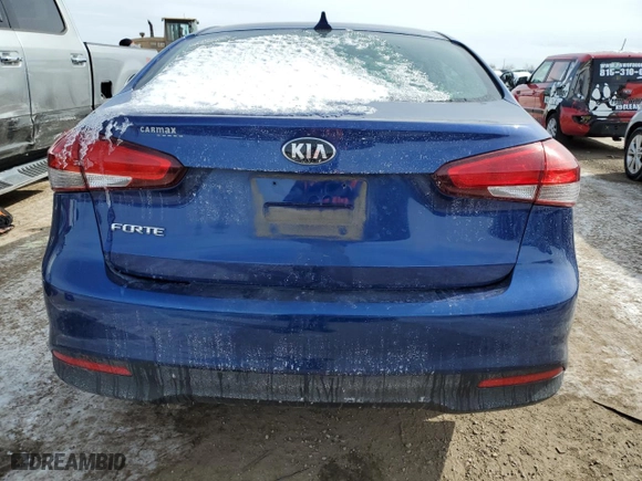 2018 Kia Forte LX with VIN 3KPFK4A76JE260970, listed as a Copart auction lot 45110985 with 0 mi miles and Salvage Title. Bid and sale history available at carsss.com. Image 6.