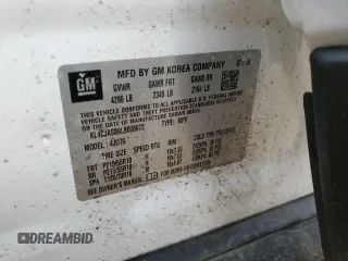 2020 Buick Encore Preferred with VIN KL4CJASB8LB008672, listed as a Copart auction lot 50195065 with 86,848 mi miles and Salvage Title. Bid and sale history available at DreamBid. Image 14.