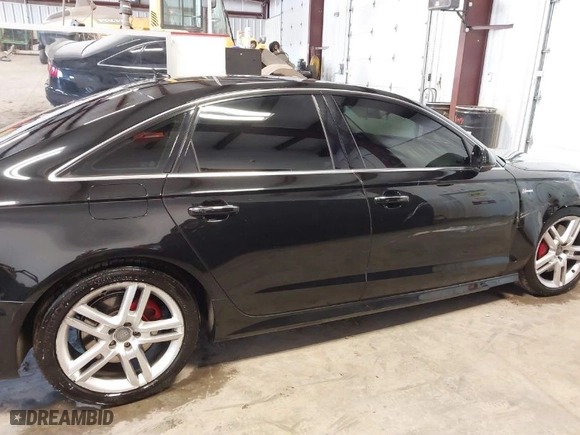 2016 Audi A6 3.0T Premium Plus with VIN WAUFGAFC7GN016512, listed as a IAAI auction lot 41667375 with NaN miles. Bid and sale history available at carsss.com. Image 14.