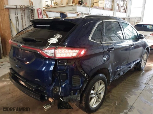 2016 Ford Edge SEL with VIN 2FMPK3J85GBC04702, listed as a IAAI auction lot 41565815 with 90,105 mi miles. Bid and sale history available at carsss.com. Image 4.