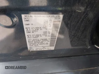 2015 Nissan Rogue SL with VIN 5N1AT2MV5FC780108, listed as a IAAI auction lot 42010716 with 79,575 mi miles. Bid and sale history available at carsss.com. Image 9.