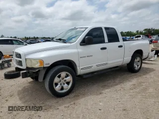 2004 Dodge 1500 SLT with VIN 1D7HA18D64S632787, listed as a Copart auction lot 54000815 with 151,633 mi miles and Salvage Title. Bid and sale history available at DreamBid. Image 1.